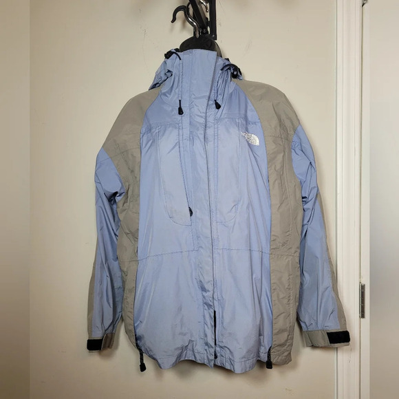 The North Face Summit Series Gortex XCR Blue and Grey Jacket sz M - Picture 1 of 13